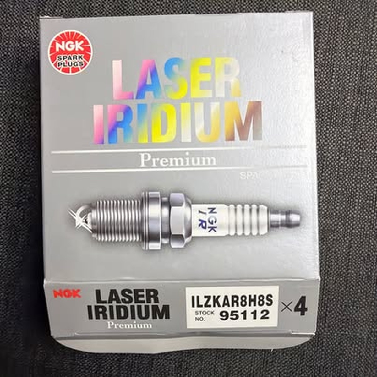 NGK ILZKAR8H8S Spark Plugs (Laser Iridium)