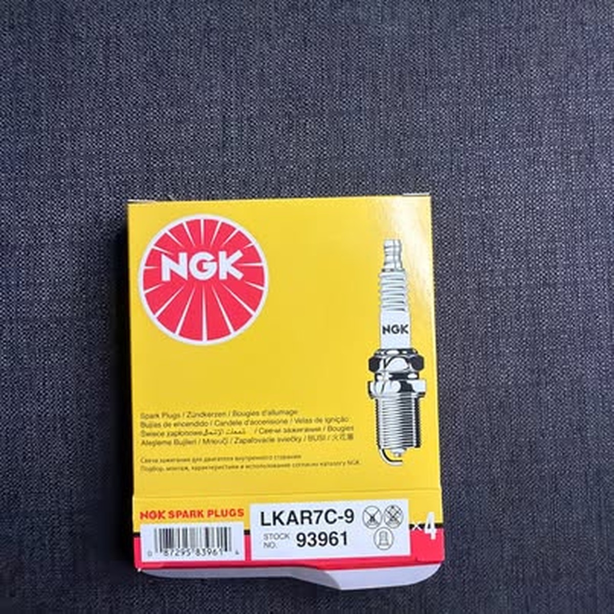 NGK LKAR7C-9 Spark Plugs (Standard)